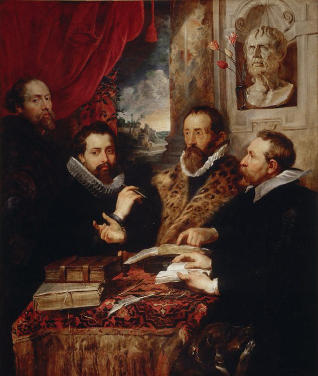 Peter Paul Rubens The Four Philosophers (mk08) oil painting image